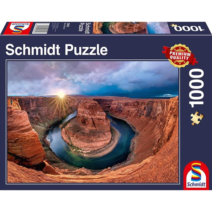 Schmidt 58952 - Horseshoe Bend on the Colorado River - 1000 db-os puzzle