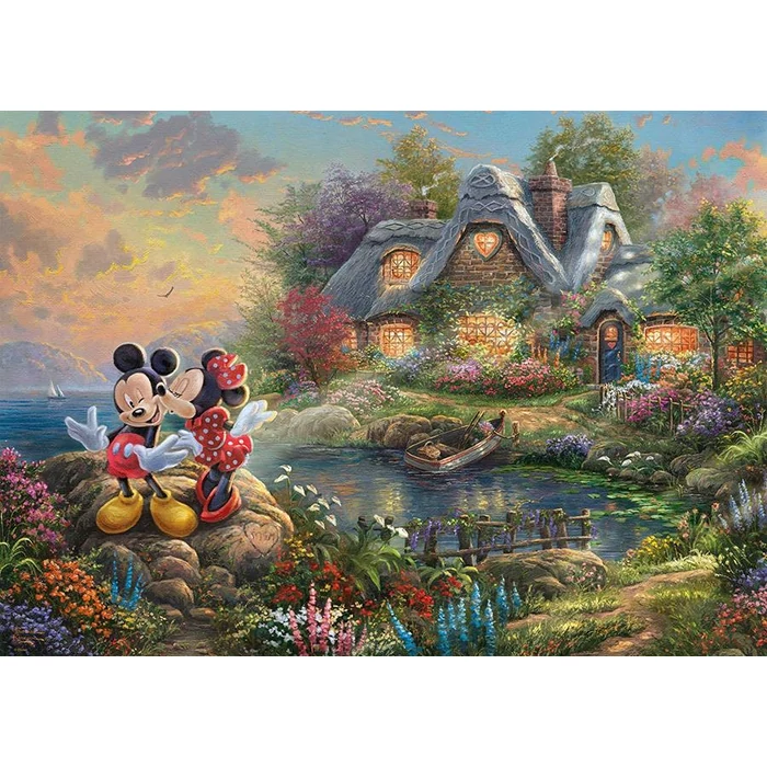 Schmidt 59639 - Disney, Sweethearts, Mickey & Minnie - 1000 db-os puzzle