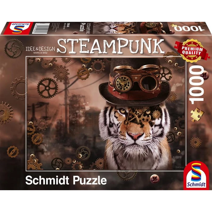 Schmidt 59646 - Steampunk tiger - 1000 db-os puzzle