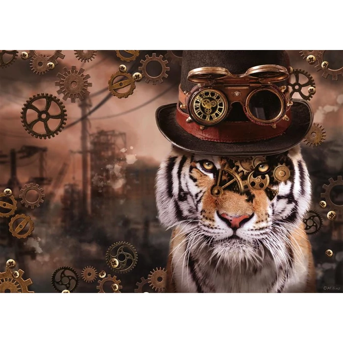 Schmidt 59646 - Steampunk tiger - 1000 db-os puzzle