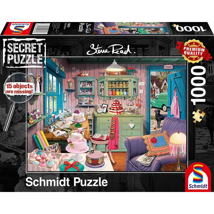 Schmidt 59653 - Grandmother's room - 1000 db-os Secret puzzle
