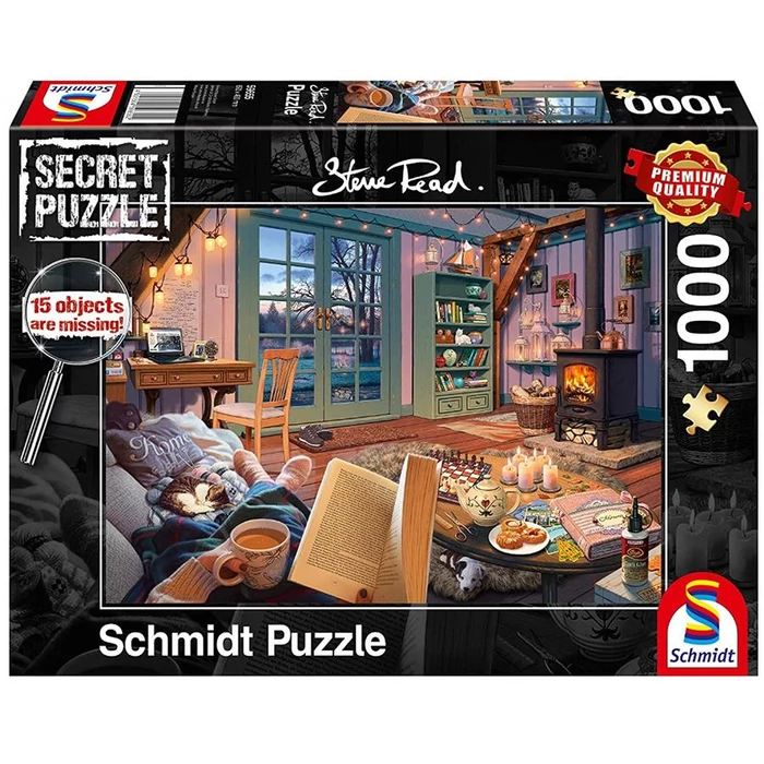 Schmidt 59655 - At the holiday home - 1000 db-os Secret puzzle