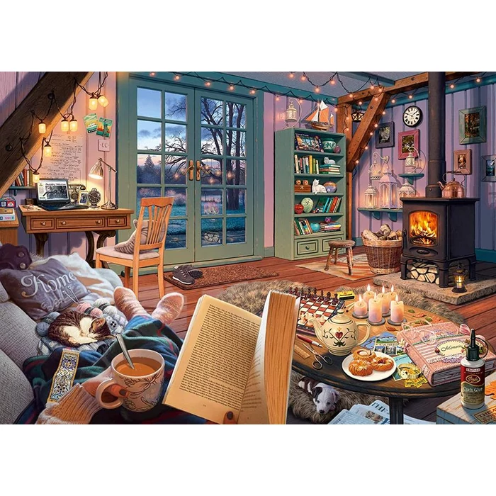 Schmidt 59655 - At the holiday home - 1000 db-os Secret puzzle
