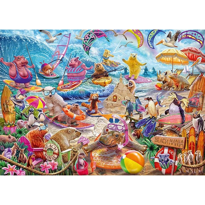 Schmidt 59662 - Beach Mania, Steve Sundran - 1000 db-os puzzle