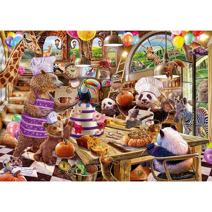 Schmidt 59663 - Chef Mania, Steve Sundran - 1000 db-os puzzle