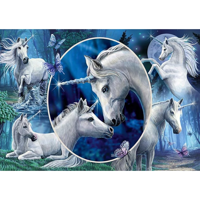 Schmidt 59668 - Charming unicorns, Lisa Parker - 1000 db-os puzzle