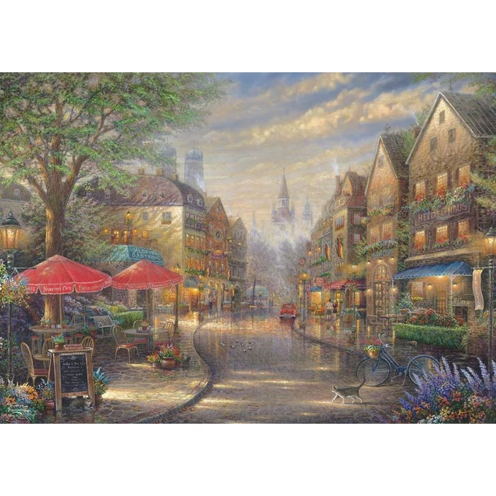 Schmidt 59675 - Café in Munich - 1000 db-os puzzle