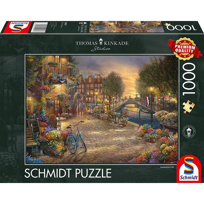 Schmidt 1000 db-os puzzle - Amsterdam, Thomas Kinkade (59917)