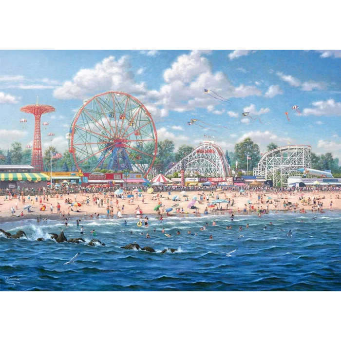 Schmidt 57365 - Coney Island, Thomas Kinkade - 1000 db-os puzzle