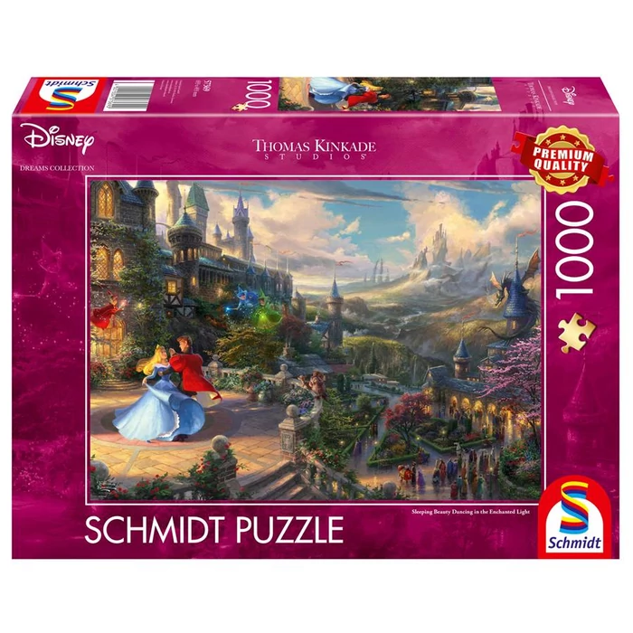 Schmidt 57369 - Disney Dreams Collection - Sleeping Beauty, Thomas Kinkade - 1000 db-os puzzle