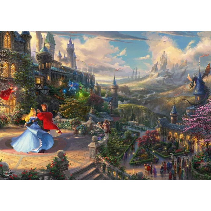 Schmidt 57369 - Disney Dreams Collection - Sleeping Beauty, Thomas Kinkade - 1000 db-os puzzle