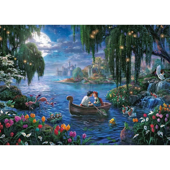 Schmidt 57370 - Disney Dreams Collection - The Little Mermaid, Thomas Kinkade - 1000 db-os puzzle