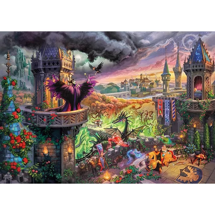 Schmidt 58029 - Disney Maleficent, Thomas Kinkande - 1000 db-os puzzle