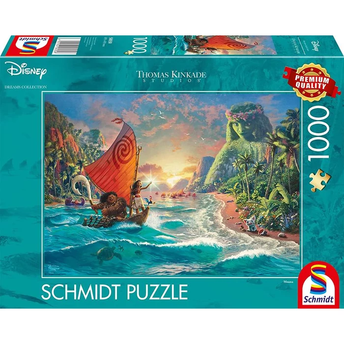 Schmidt 58030 - Disney - Vaiana, Thomas Kinkande - 1000 db-os puzzle