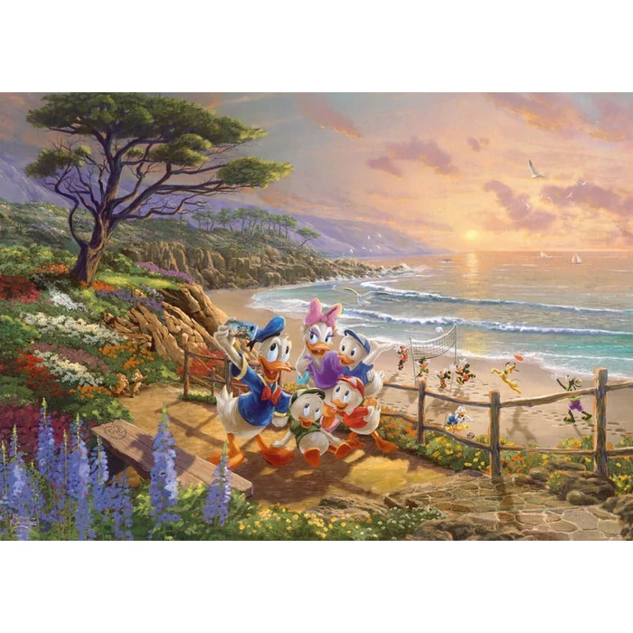 Schmidt 1000 db-os puzzle - Disney Donald and Daisy A Duck Day Afternoon (59951)