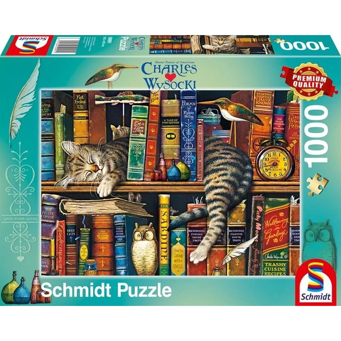 Schmidt 59991 - Frederick the literate - Charles Wysocki  - 1000 db-os puzzle