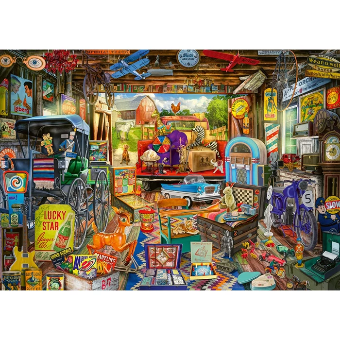 Schmidt 500 db-os puzzle - Garage sale (58972)