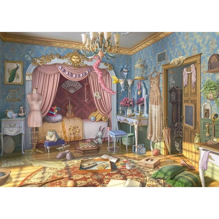 Schmidt 59976 - June's bedroom - 1000 db-os Secret puzzle