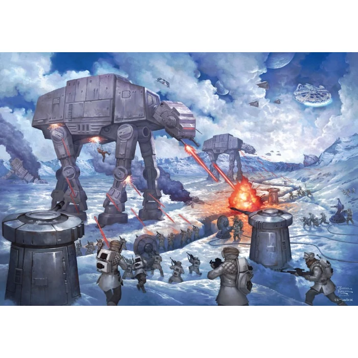 Schmidt 1000 db-os puzzle - Star Wars - The Battle of Hoth (59952)