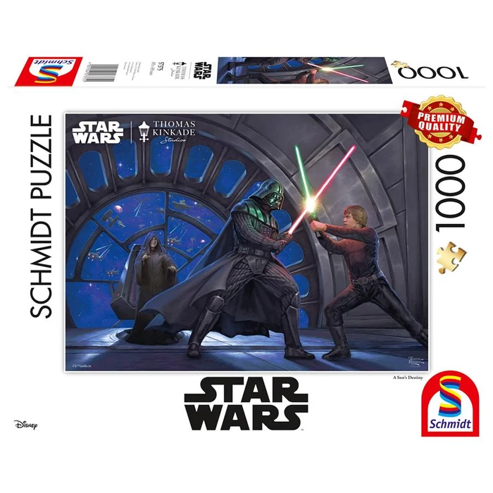 Schmidt 57375 - Star Wars - A Son's Destiny, Thomas Kinkade - 1000 db-os puzzle