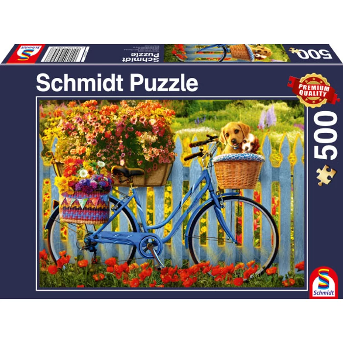 Schmidt 58957 - Sunday outing with good friends - 500 db-os puzzle