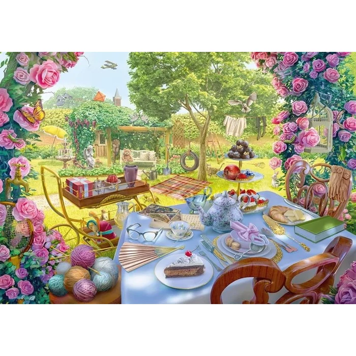 Schmidt 59974 - Tea in the garden - 1000 db-os Secret puzzle