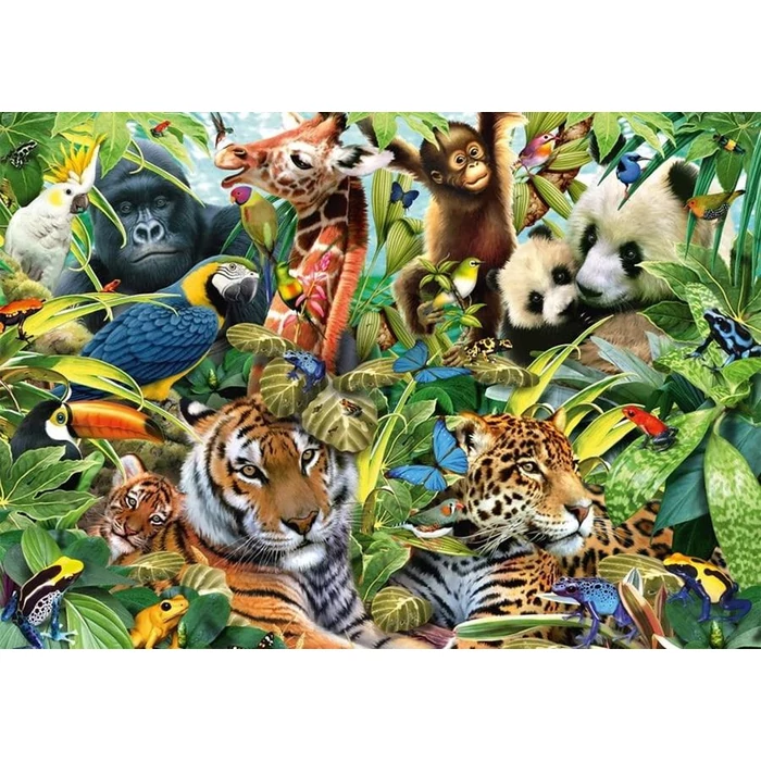 Schmidt 57385 - Colorful Wildlife - 1500 db-os puzzle
