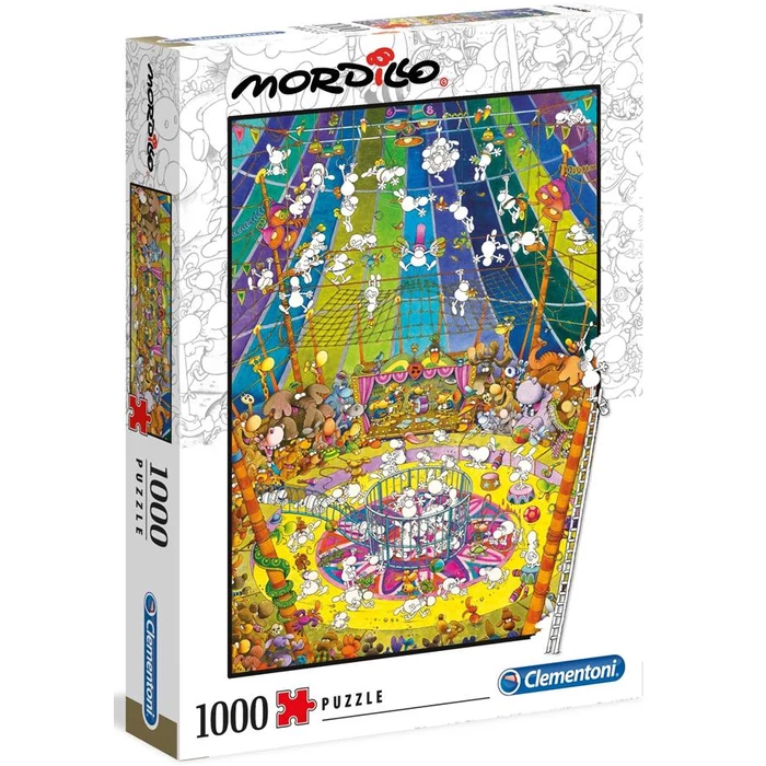 Clementoni 39536 - A show, Mordillo - 1000 db-os puzzle