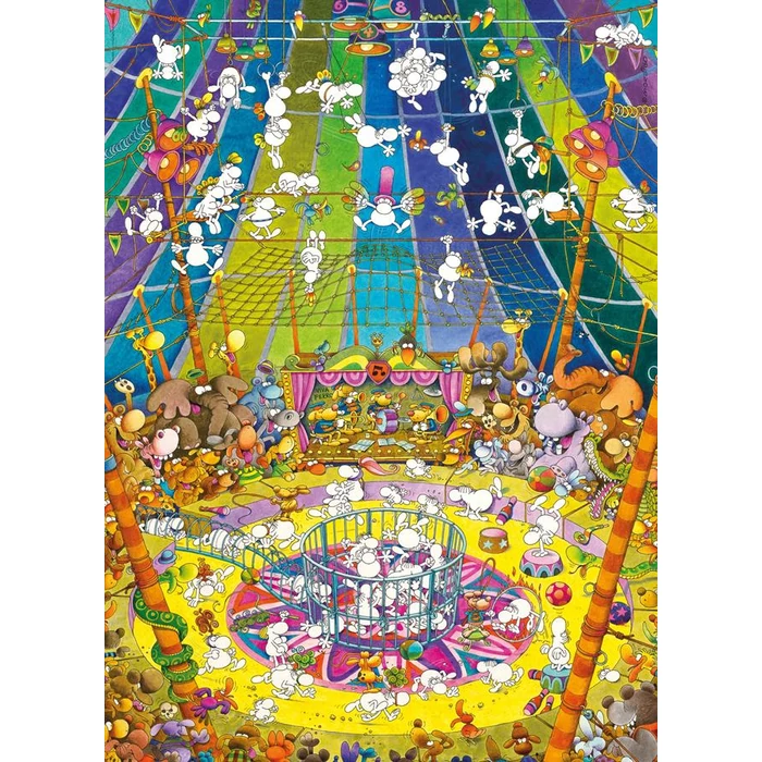 Clementoni 39536 - A show, Mordillo - 1000 db-os puzzle