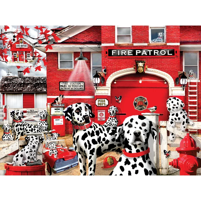 SunsOut 35145 - Dalmatian Station - Lori Schory - 1000 db-os puzzle