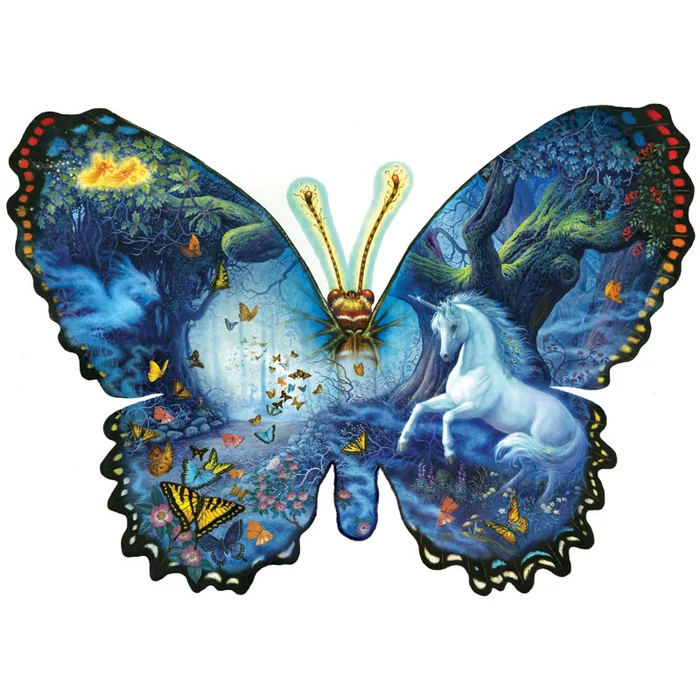 SunsOut 95330 - Fantasy Butterfly - Ruth Sanderson - 1000 db-os puzzle