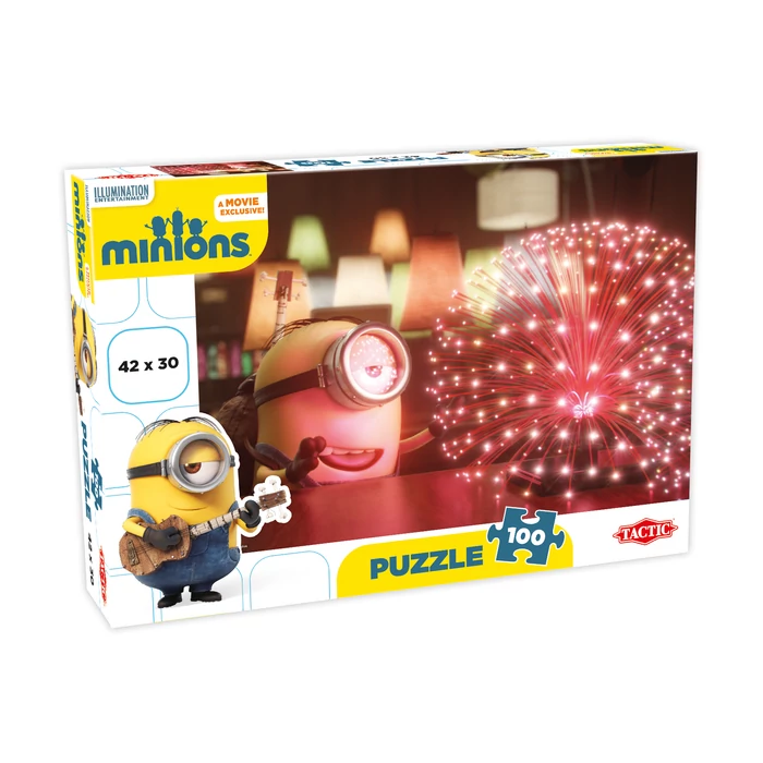 Tactic 53103 - Minyonok - Stuart - 100 db-os puzzle
