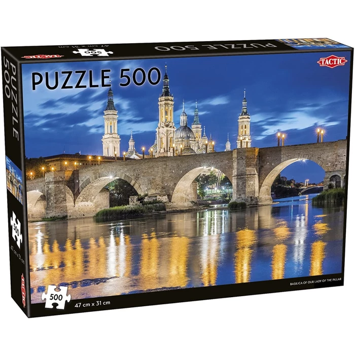Tactic 55258 - Oszlopos Miasszonyunk Bazilika, Zaragoza - 500 db-os puzzle