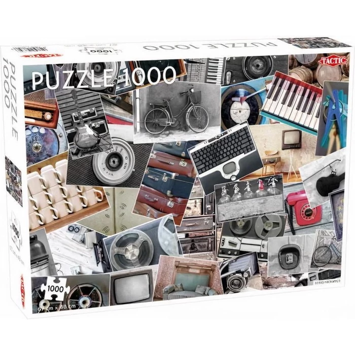 Tactic 56630 - Retro masinák - 1000 db-os puzzle