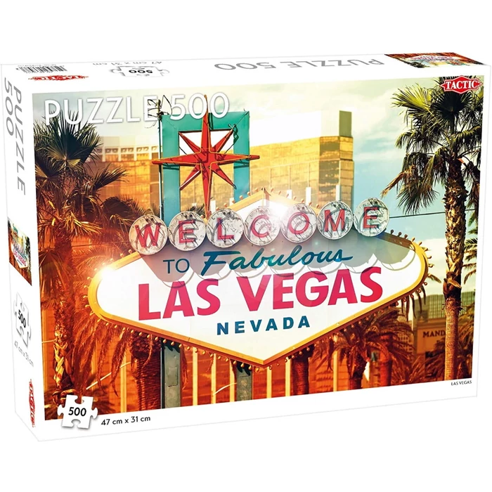 Tactic 56657 - Welcome to fabolous Las Vegas - 500 db-os puzzle