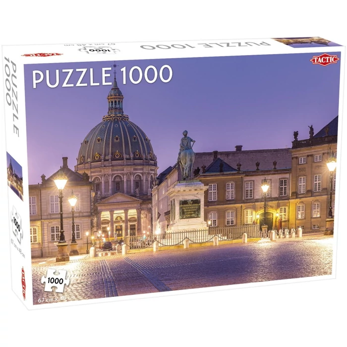 Tactic 56697 - A világ körül - Amalienborg palota, Koppenhága - 1000 db-os puzzle