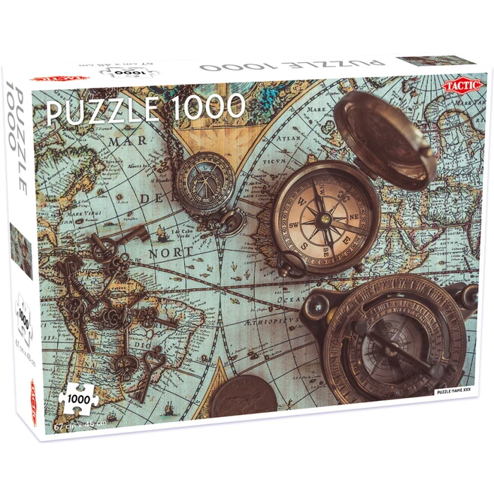 Tactic 56756 - Vintage hajózási térkép - 1000 db-os puzzle
