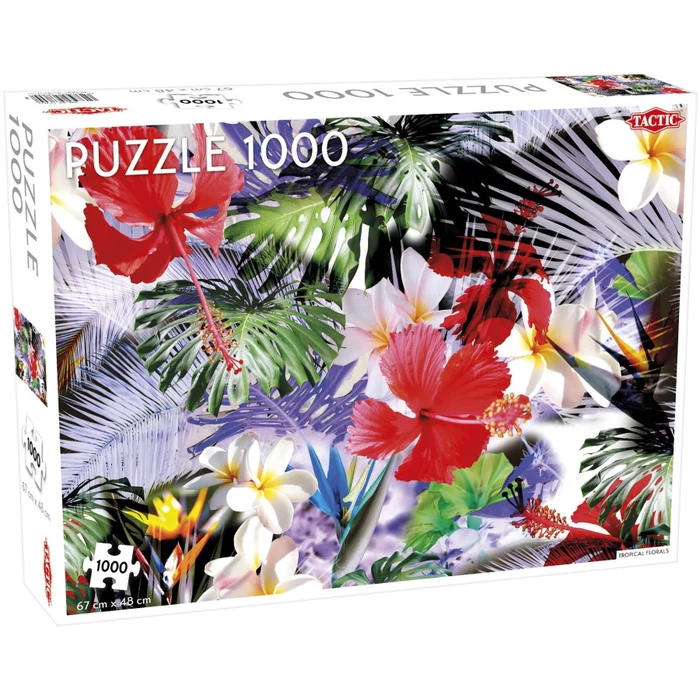 Tactic 56757 - Trópusi növények - 1000 db-os puzzle