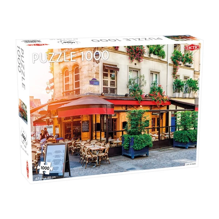 Tactic 58254 - A világ körül - Kávézó Párizsban - 1000 db-os puzzle
