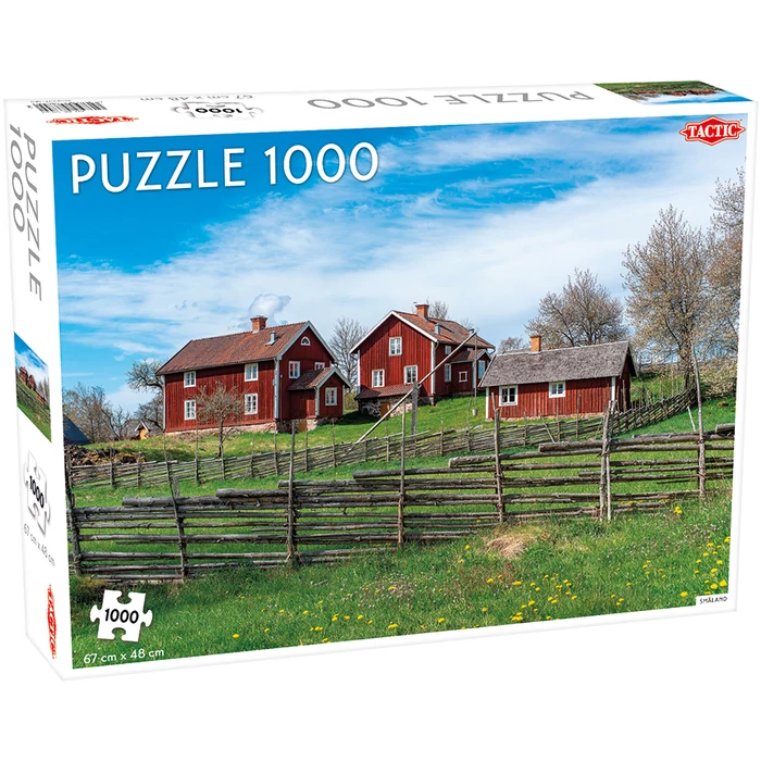 Tactic 58670 - A világ körül - Smöland - 1000 db-os puzzle