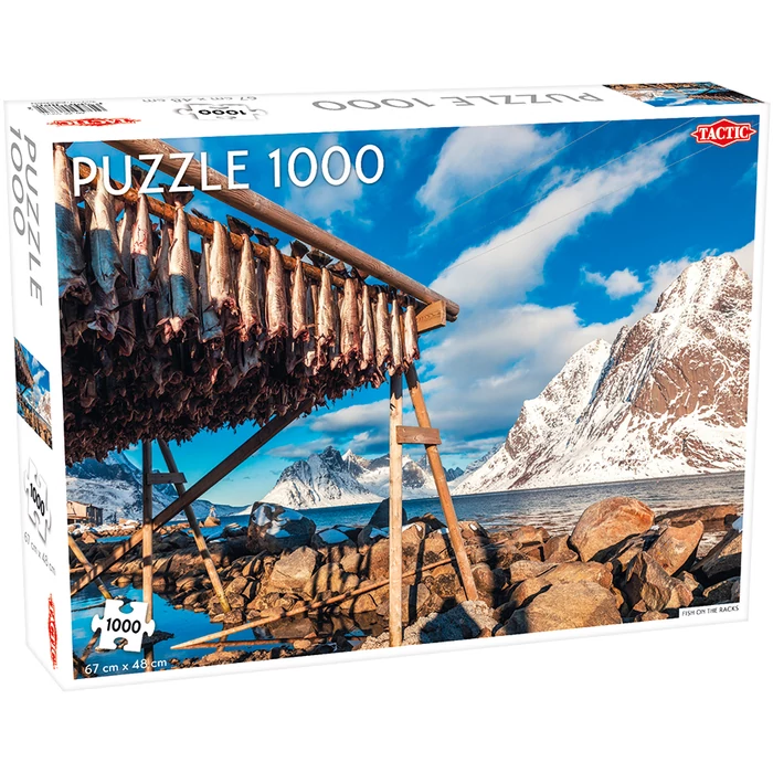 Tactic 58673 - A világ körül - Halszárítás - 1000 db-os puzzle