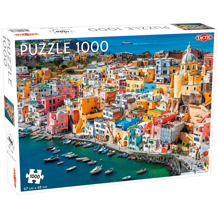 Tactic 58677 - A világ körül - Nápolyi tengerpart - 1000 db-os puzzle