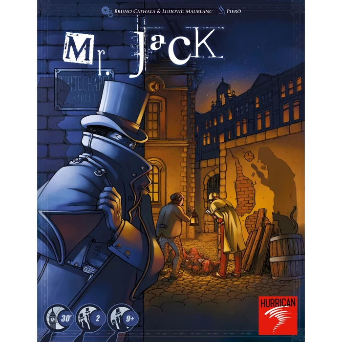 Mr. Jack in London társasjáték (001040)