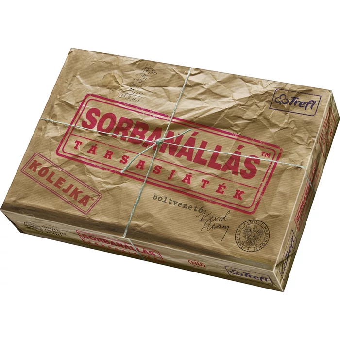 Sorban állás - A szocialista monopoly társasjáték (012309)