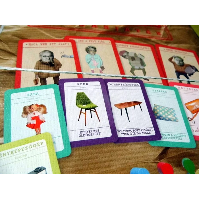 Sorban állás - A szocialista monopoly társasjáték (012309)