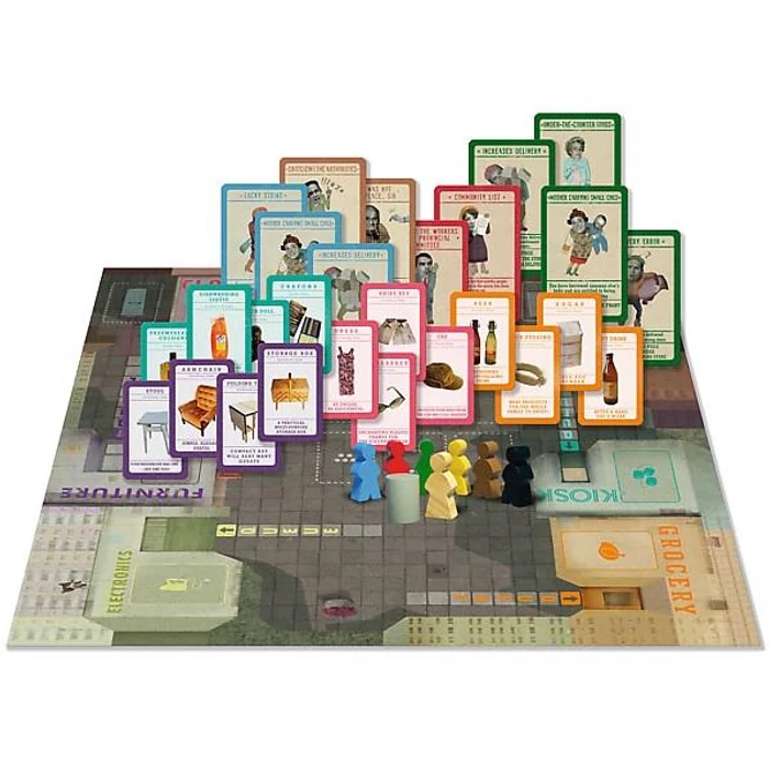 Sorban állás - A szocialista monopoly társasjáték (012309)