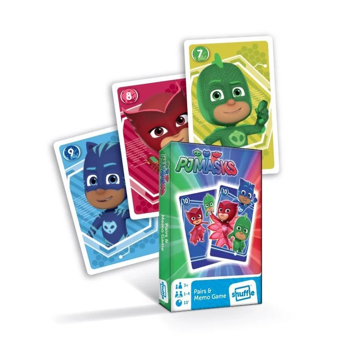 PJ Masks - Pizsihősök - Fekete Péter és memória kártya (100672)