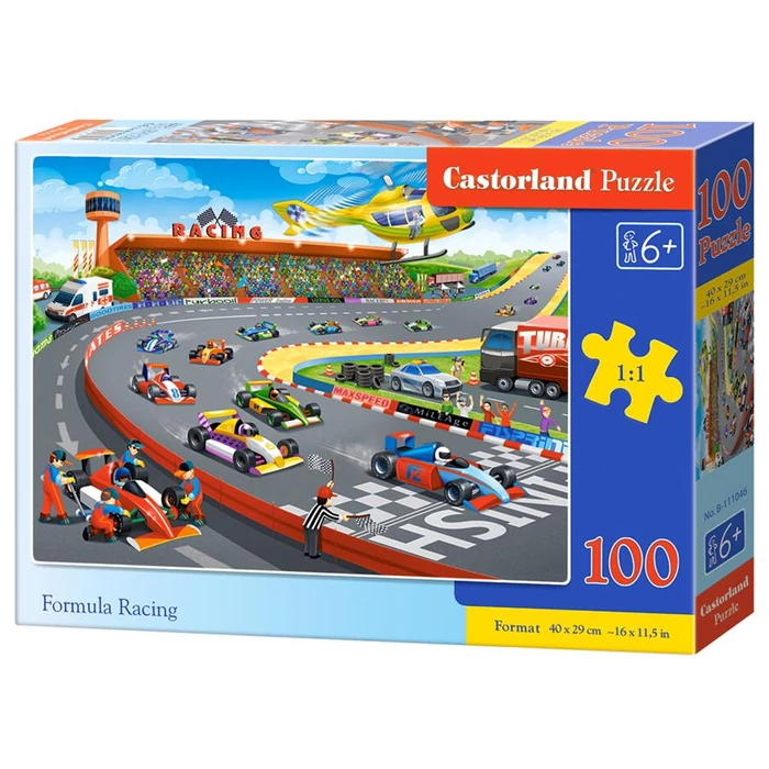 Castorland B-111046 - Forma 1 - 100 db-os puzzle