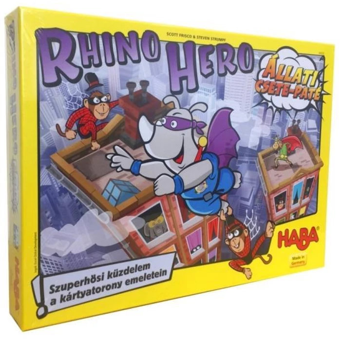 Rhino Hero - Állati csete-paté társasjáték (304335)