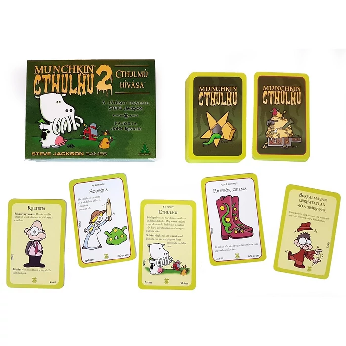 Munchkin Cthulhu 2 - Cthulmú hívása kiegészítő (320549)